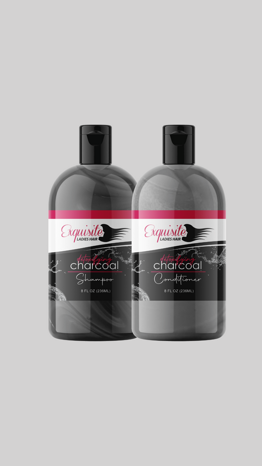 Detoxifying Charcoal Shampoo & Conditioner set 8oz